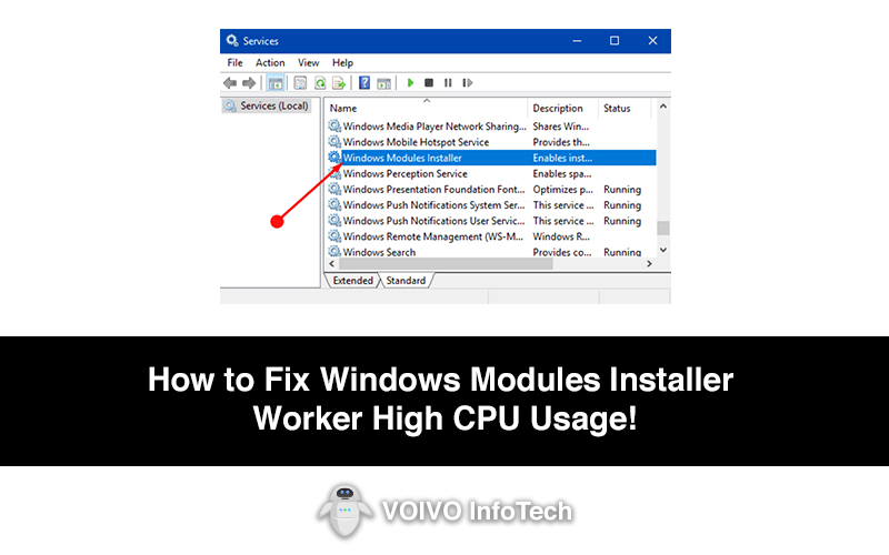How to Fix Windows Modules Installer Worker High CPU Usage!