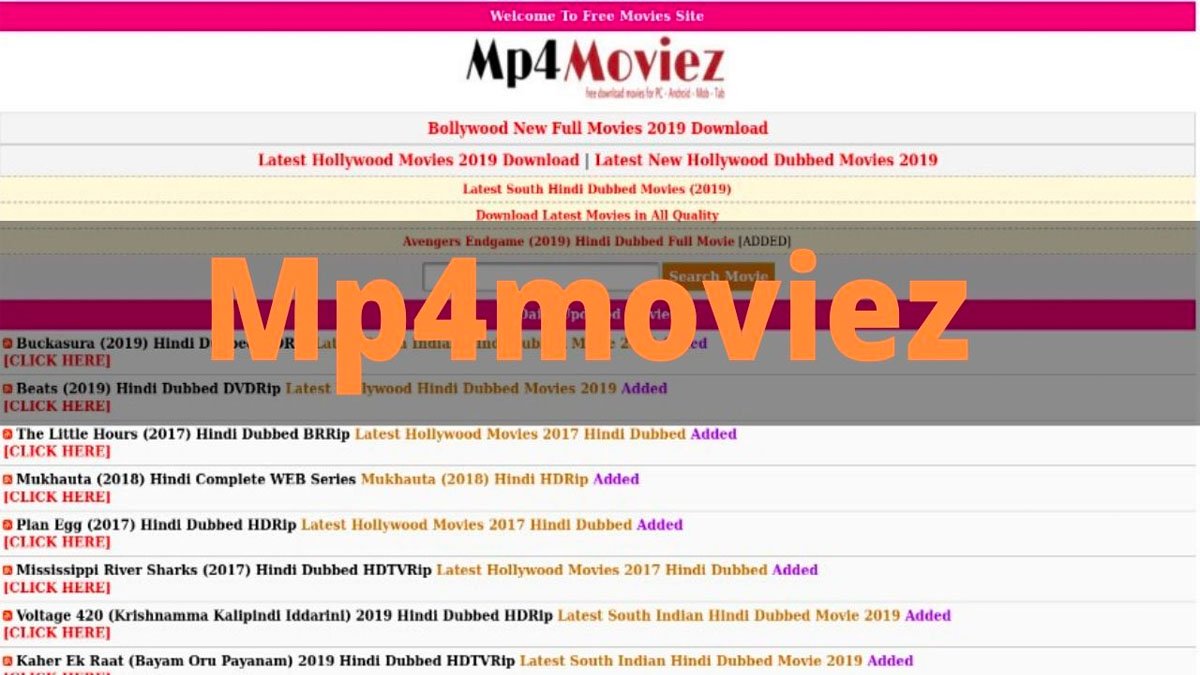 Mp4moviez 2021 Website: Bollywood, Hollywood MP4moviez Download website,  Latest MP4moviez News