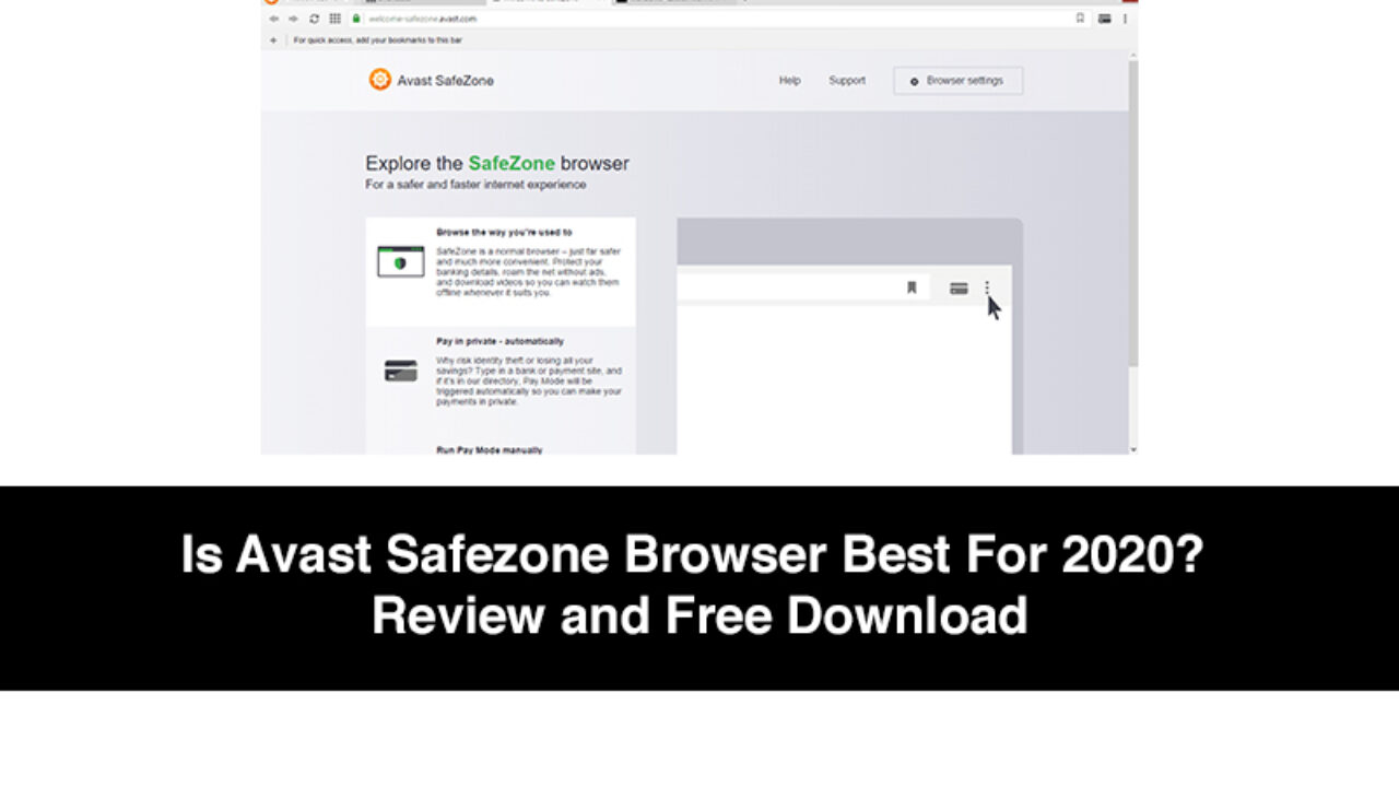 is avast safezone really safe