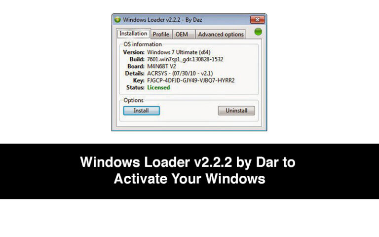 windows loader v2.2.2 storage server