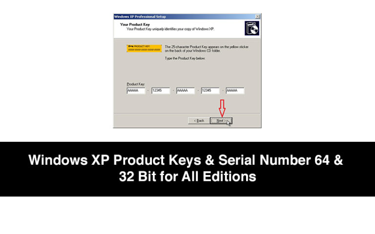 windows xp product key finder download free