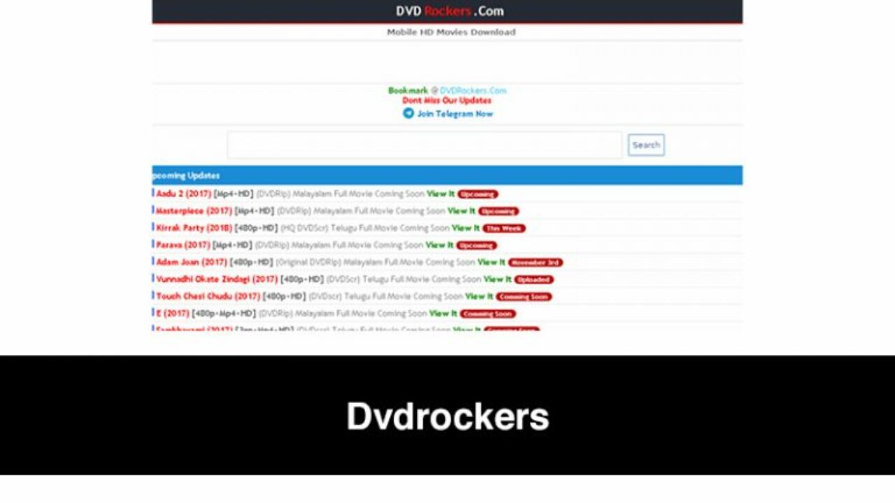 Dvdrockers In