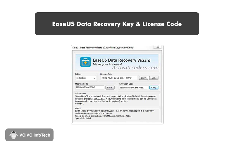 easeus data recovery free license code
