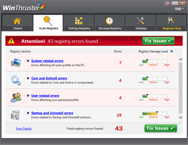 Winthruster serial key 2019