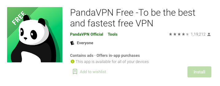 PandaVPN Free