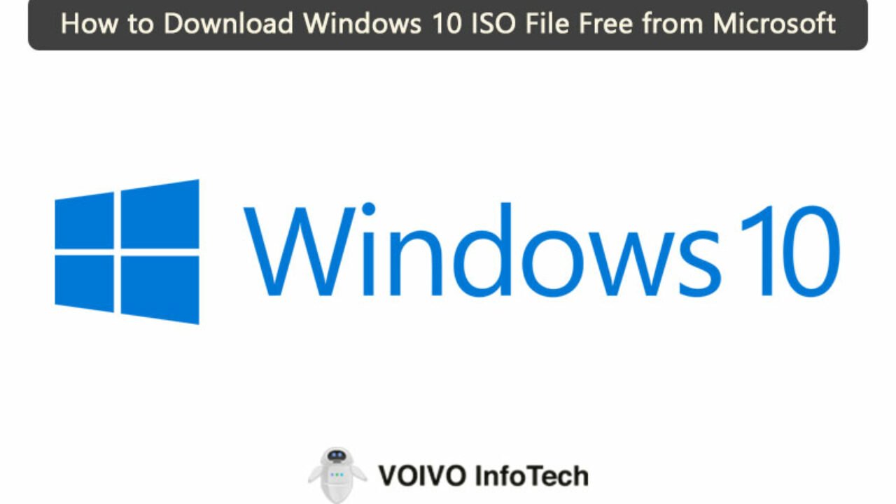 how to download windows 10 iso file for free