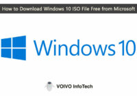 How to Download Windows 10 ISO File