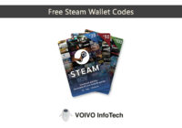 Free Steam Wallet Codes