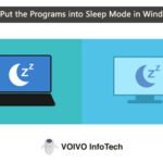 How to Put the Programs into Sleep Mode in Windows 10?