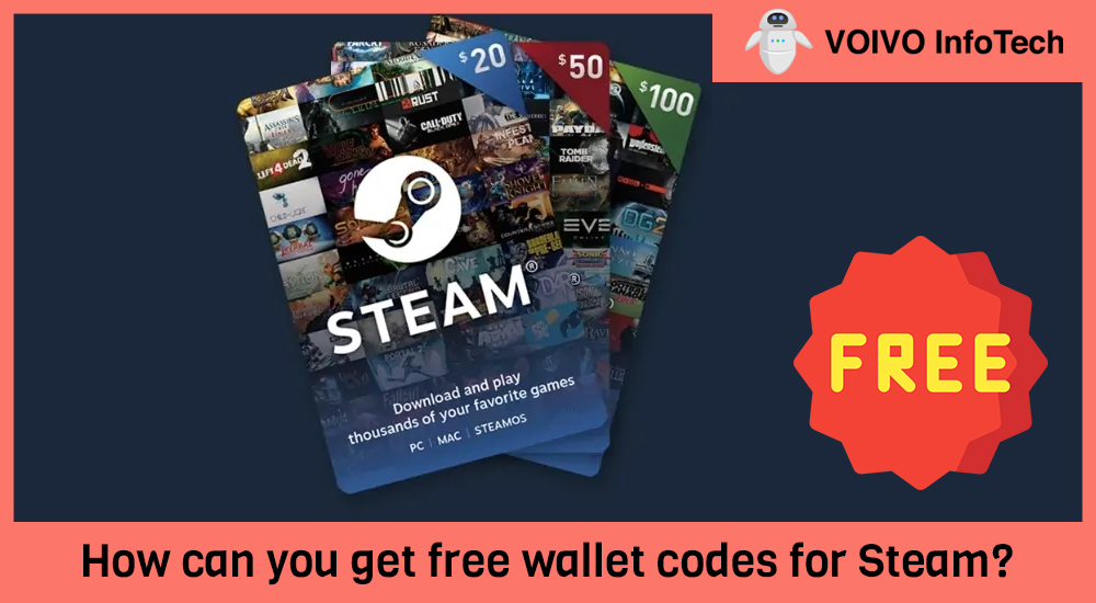 How can you get free wallet codes for Steam?