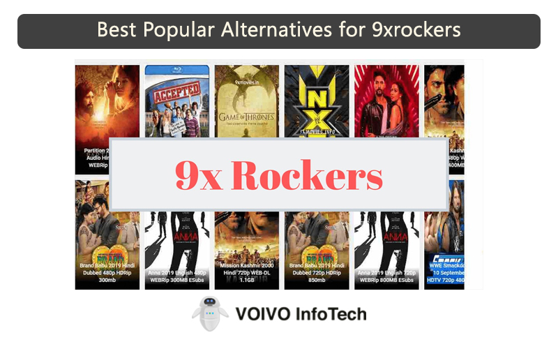 Best Popular Alternatives for 9xrockers