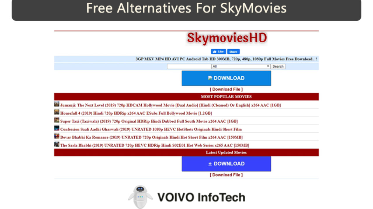 Skymovies web series download