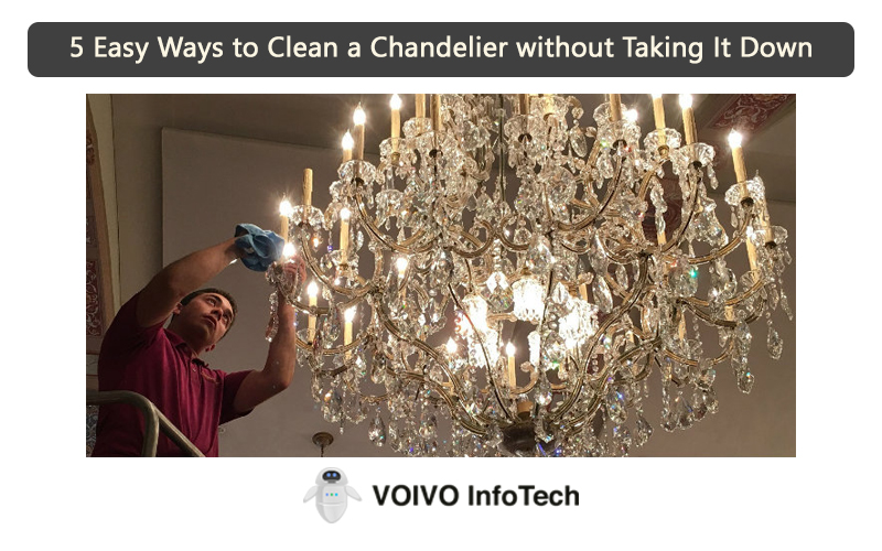 5 Easy Ways To Clean A Chandelier, How Do You Clean A Chandelier Without Taking It Down