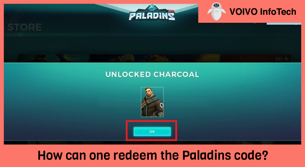 How can one redeem the Paladins code?
