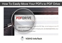 How To Easily Move Your PDFs to PDF Drive