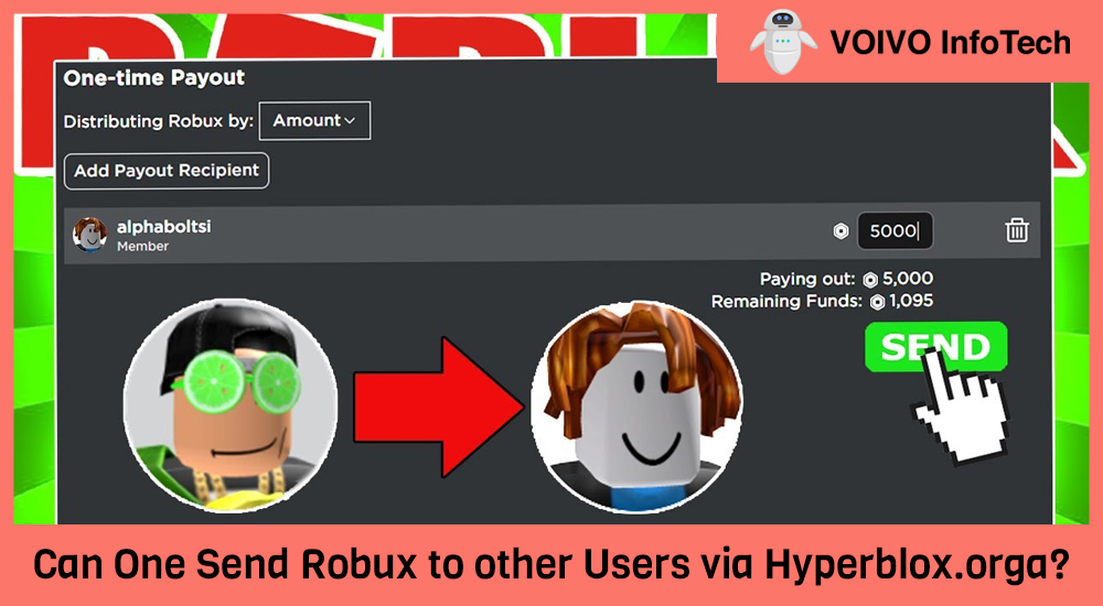 Can One Send Robux to other Users via Hyperblox.orga?