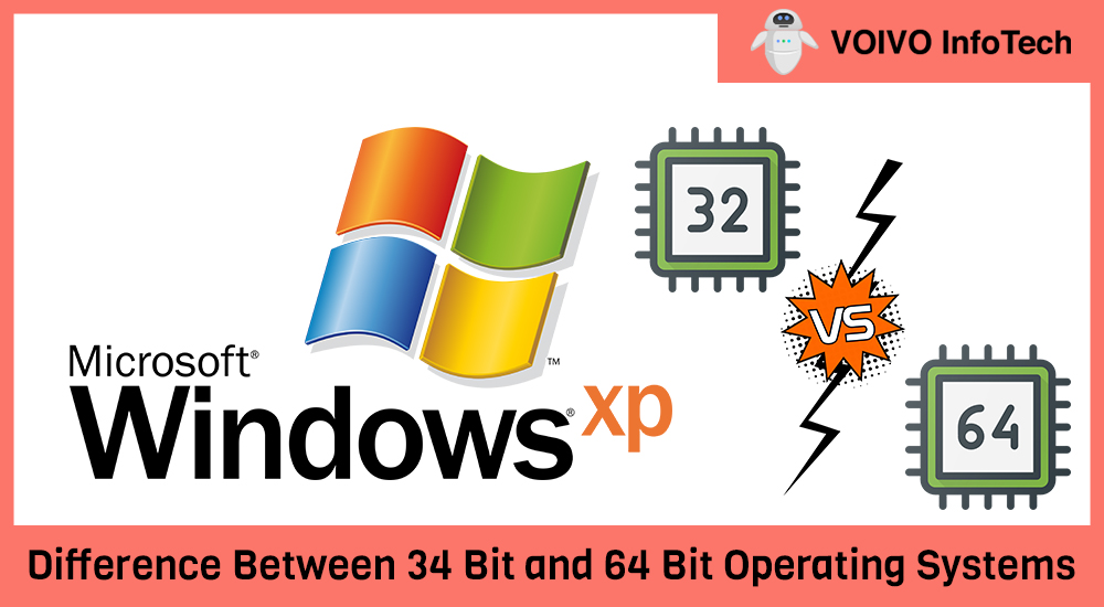 Difference Between 34 Bit and 64 Bit Operating Systems