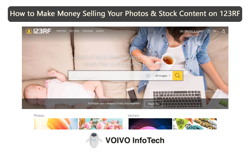 How to Make Money Selling Your Photos & Stock Content on 123RF