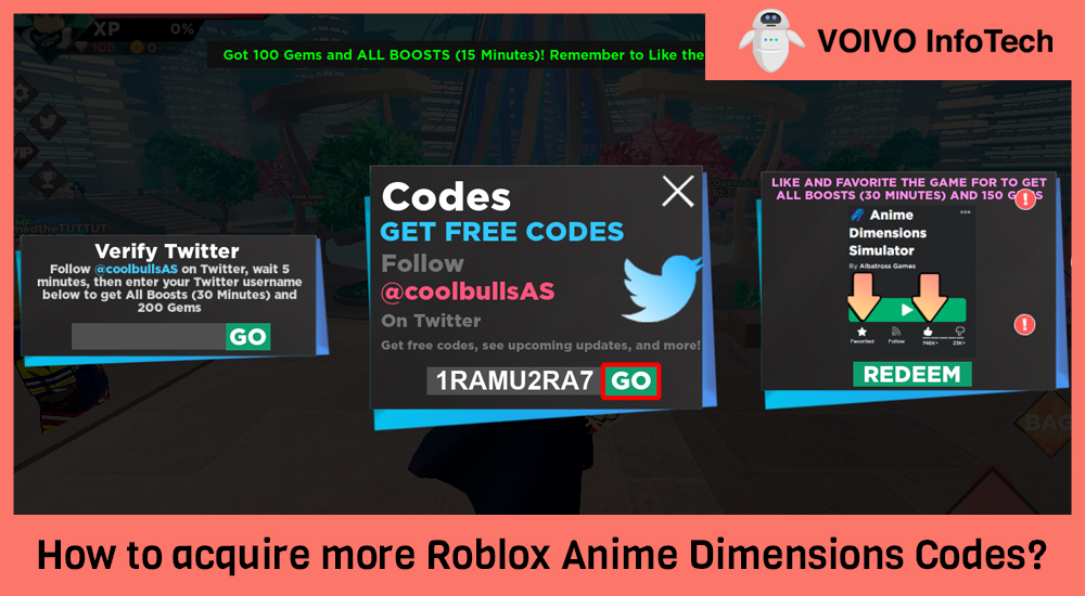 How to acquire more Roblox Anime Dimensions Codes?
