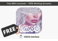 Free IMVU accounts – 100% Working Accounts