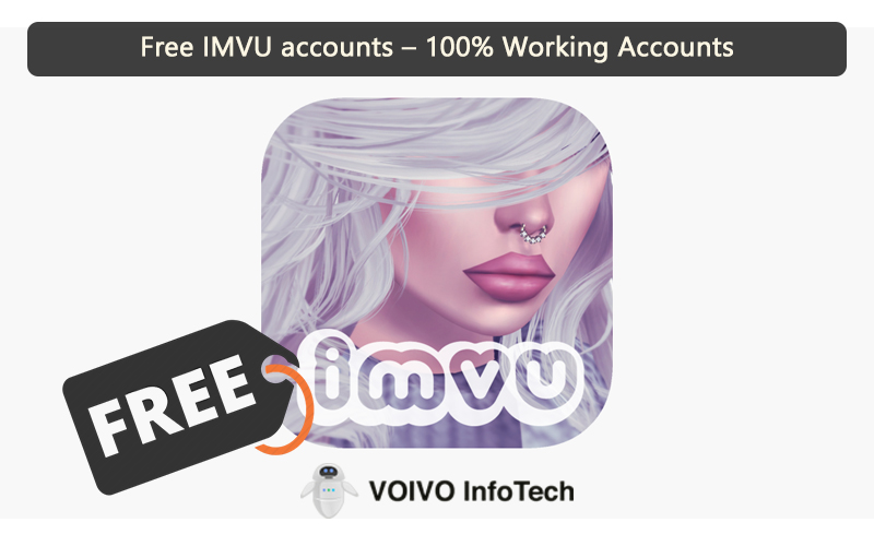 Free IMVU Accounts [Username & Password] 100 Working Accounts in