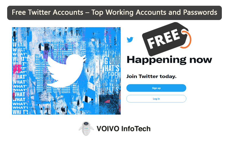 Free Twitter Accounts – Top Working Accounts and Passwords