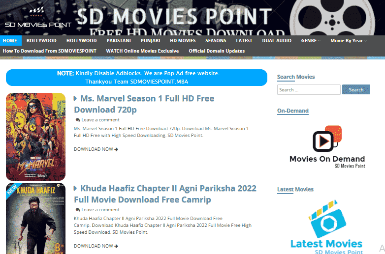 Sdmoviespoint