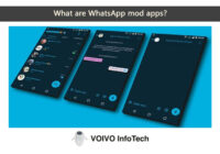 What are WhatsApp mod apps?
