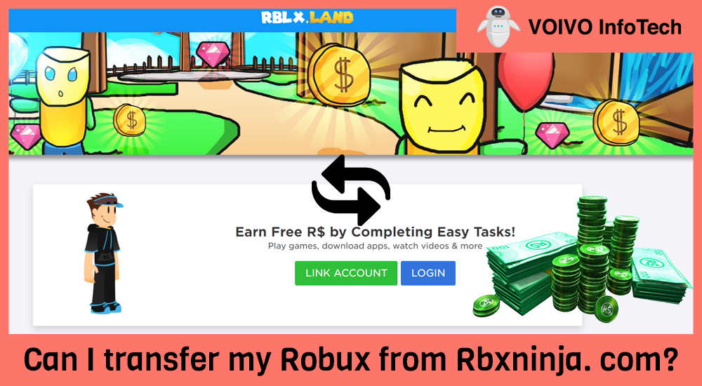 Can I transfer my Robux from Rbxninja. com?