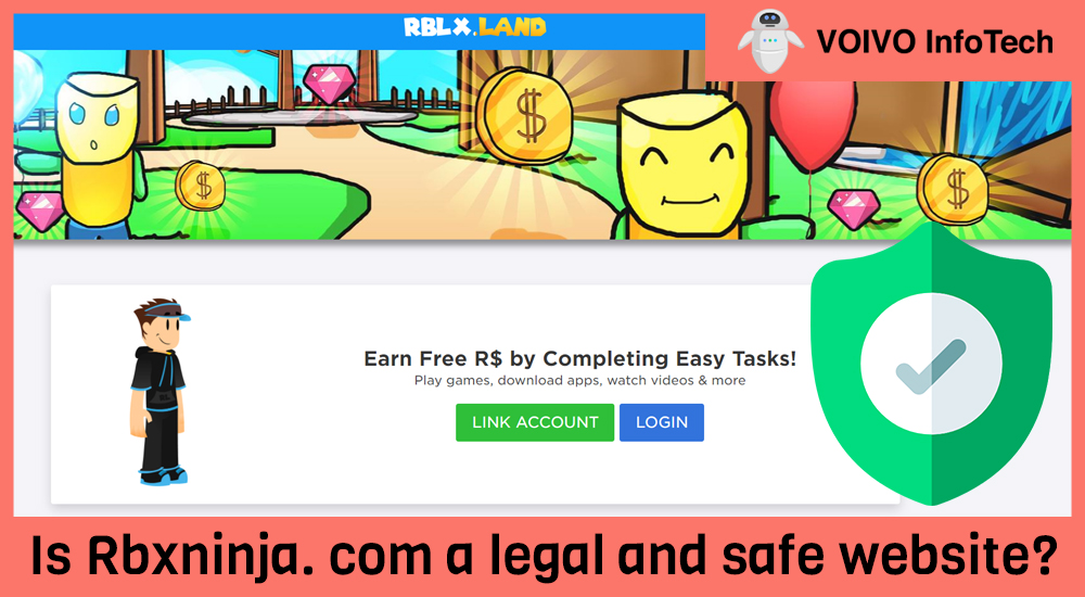 Is Rbxninja. com a legal and safe website?