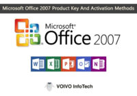 Microsoft Office 2007 Product Key And Activation Methods