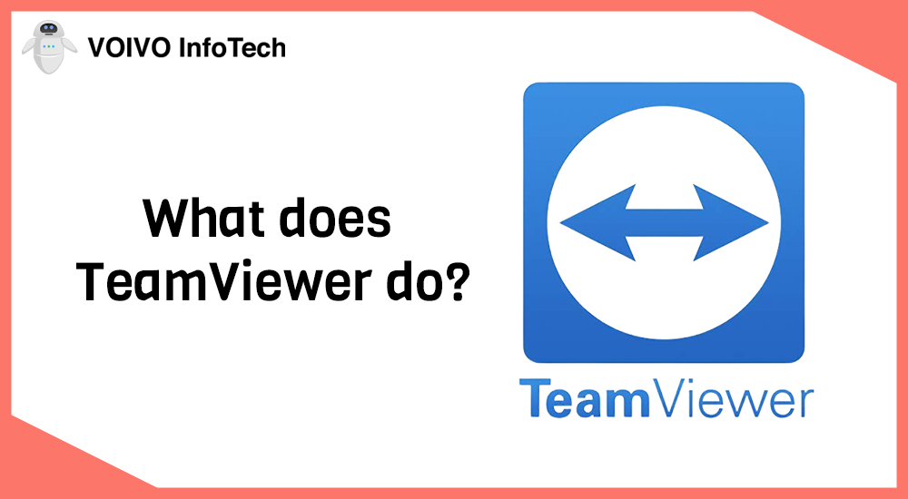 What does TeamViewer do?