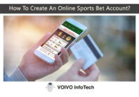 How To Create An Online Sports Bet Account?