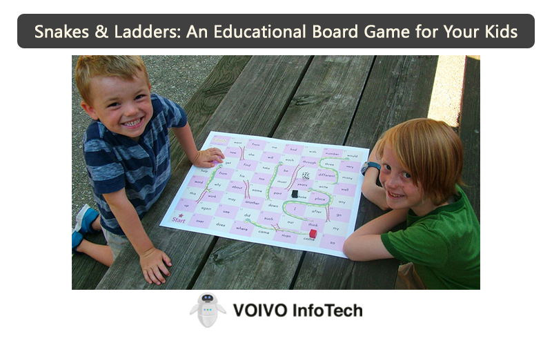 Snakes & Ladders: An Educational Board Game for Your Kids