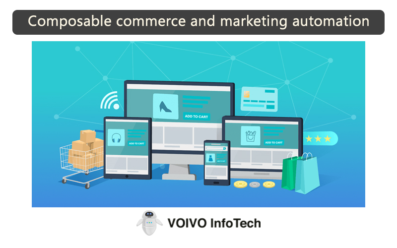 Composable commerce and marketing automation