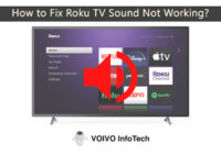 How to Fix Roku TV Sound Not Working
