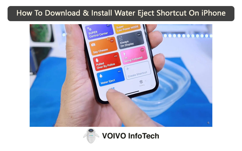 How To Download & Install Water Eject Shortcut On iPhone