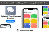 How to Download & Install Delayed Time iMessage Shortcut On iPhone