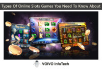 Types Of Online Slots Games You Need To Know About