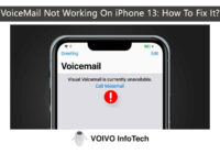 VoiceMail Not Working On iPhone 13 - How To Fix It 1