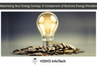 Maximizing Your Energy Savings - A Comparison of Business Energy Providers