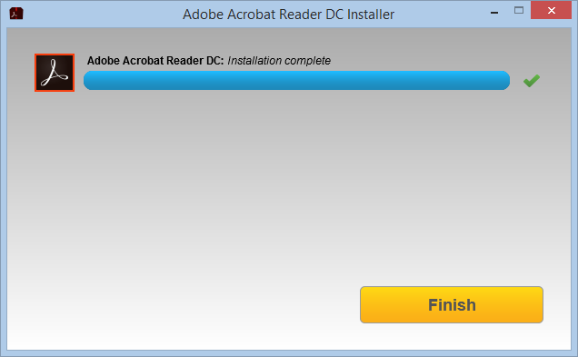 Step-by-step installation process for Adobe PDF reader for PC