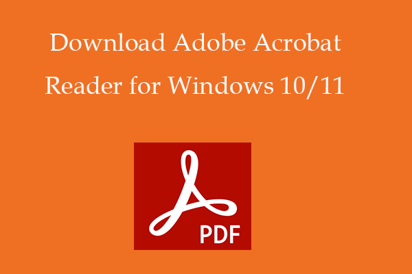 installation process for Adobe PDF reader for PC