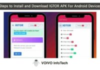 Steps to Install and Download IGTOR APK For Android Devices