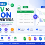 Free CSV to JSON Converters