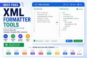 Free XML Formatter